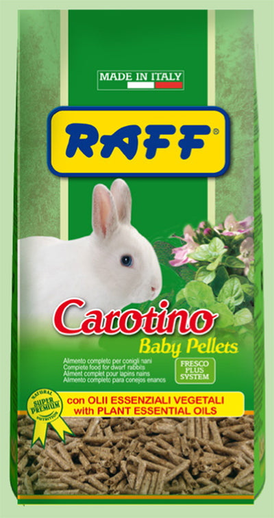 Carotino Baby pellet 900gr Raff