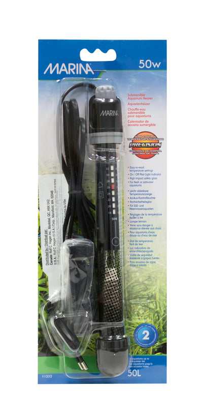 MA Submersible Pre-Set Heater 22cm, 50W