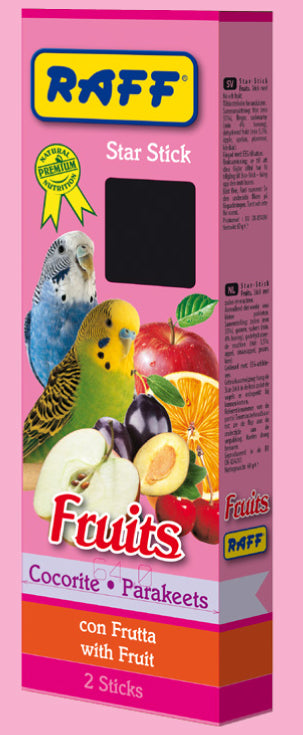 Στίκ Star για Παπαγαλάκια Fruits Raff