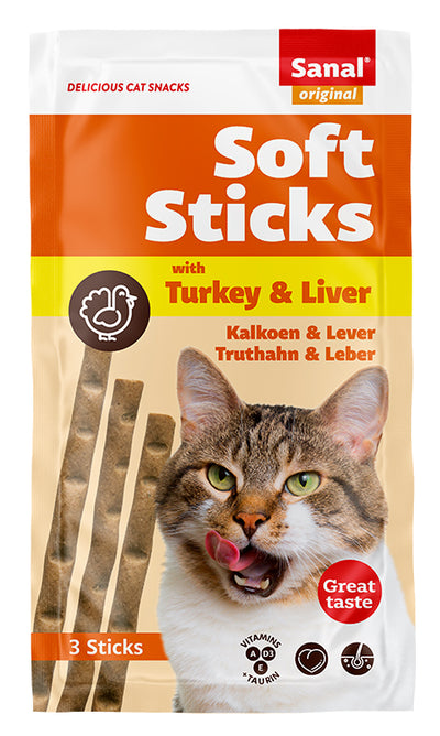 Sanal cat sticks Turkey & Liver