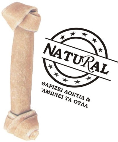 Κόκαλο Natural κόμπος 6"/15cm ( 2τεμ)