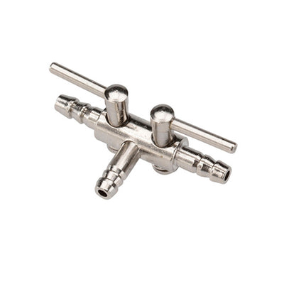 3Wayvalve, Metal For Air Tube 1ST - 4/6MM