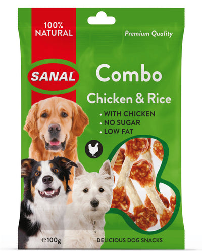 Sanal Combo Chicken & Rice 80gr