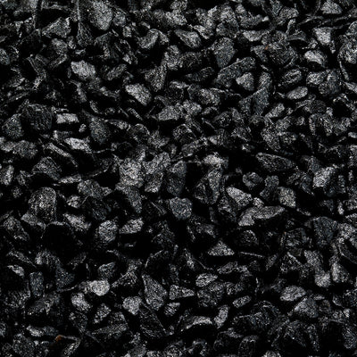 AQUARIUM GRAVEL PEBBLES BLACK 2kg