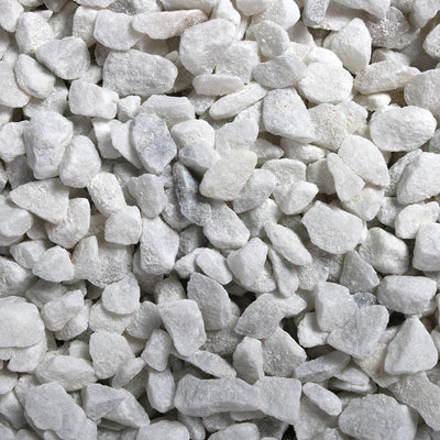 AQUARIUM GRAVEL CARRARA WHITE 6-9MM - 2kg