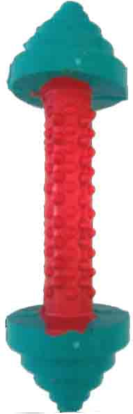 Παιχνίδι Rubber dumbell 16cm