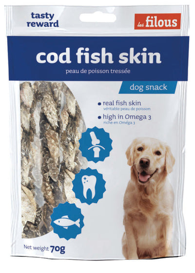 Les Filous Cod fish skin 70gr