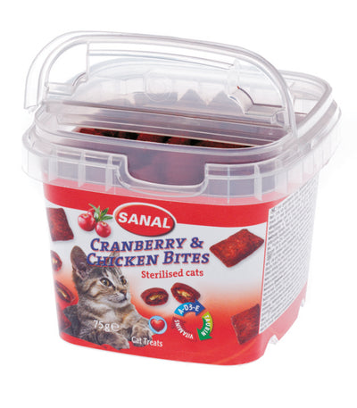 Sanal cat Cranberry & Chicken cup 75gr