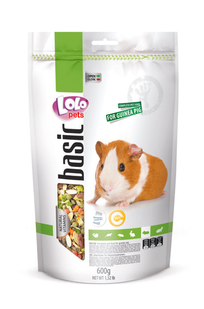 Μείγμα για Ινδικά Χοιρίδια 600gr Doypack Lolopets 70134