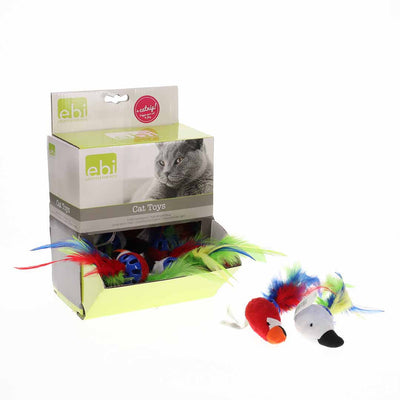 Plush Plastic Ball Mixed colors Display 24pcs