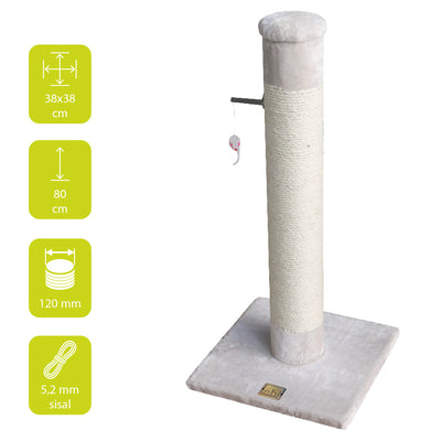 Scratching Tree Classic Post Creme