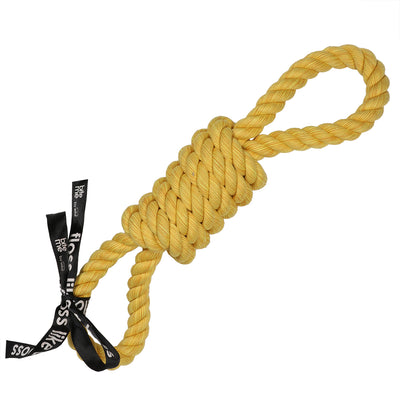 'Tug life' playing rope 2 loops Yellow