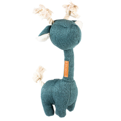 George chenille fabric dog toy Blue