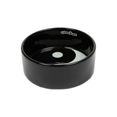 Bowl YINYANG Black/white M -750ml 15.5x15.5x6cm