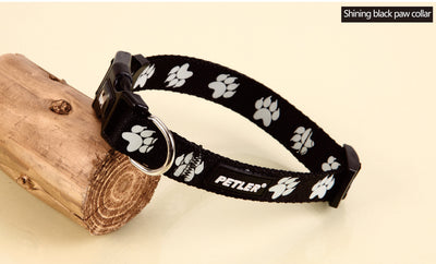 Περιλαίμιο Shining Black paw Large 70458