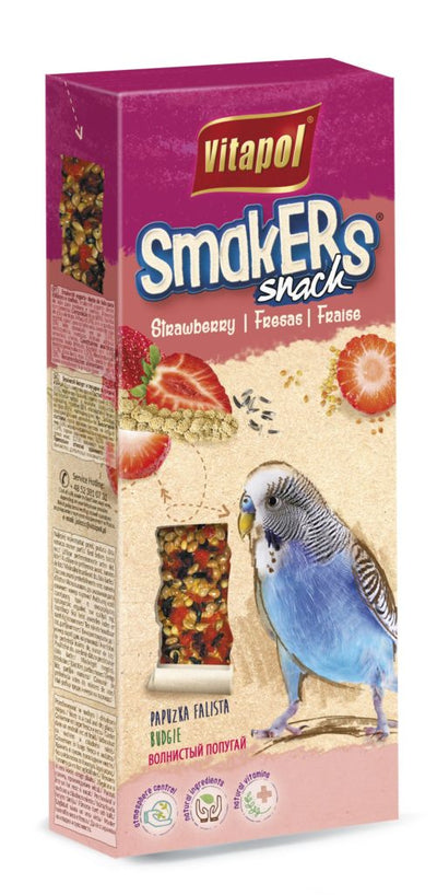Vitapol Smakers για Παπαγαλάκι Strawberry