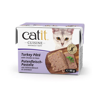 Catit Cuisine Turkey Pate with Chicken Ham, 95 g
