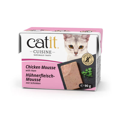 Catit Cuisine Chicken Mousse with Ham, 90 g