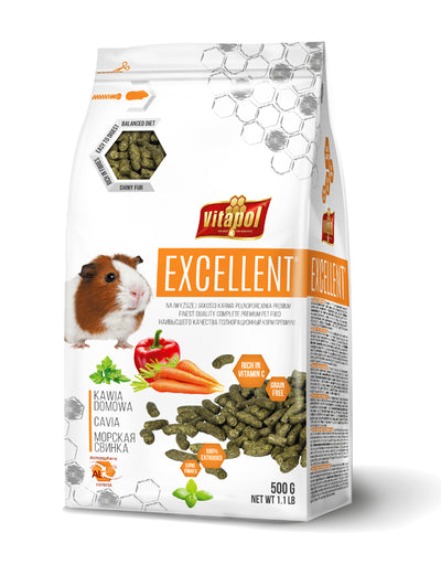 Vitapol Excellent Complete food για Ινδικό χοιρίδιο 500γρ