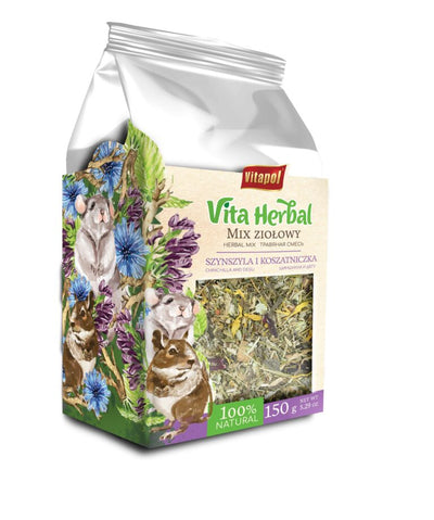 Vitapol Herbal Τρωκτικών Vegetable patch 100gr