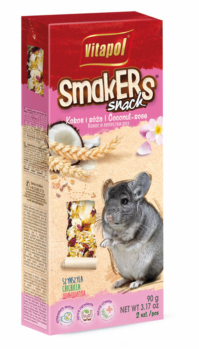 Vitapol Smakers για Τσιντσιλά Coconut/roseblossom