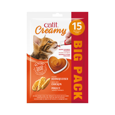 CA Creamy Cat Treats, Chicken, 15x10g