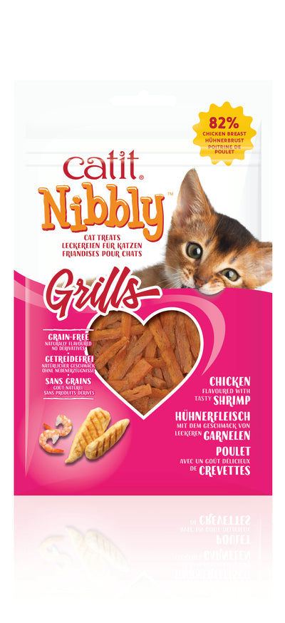 Catit Nibbly Grills, Chicken & Shrimp Fl