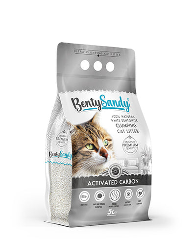 Άμμος Γάτας Bentysandy 5lt active carbon