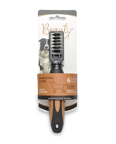 Beauty Dematting comb (6 blades)