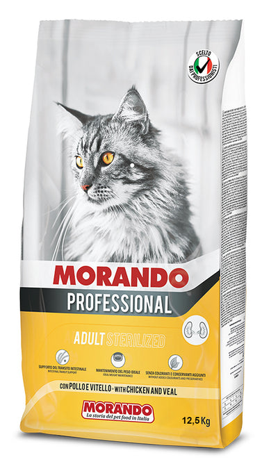 Morando Pro Cat Sterilized Chicken & Veal 12.5kg