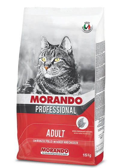 Morando Pro Cat Beef & Chicken 15kg