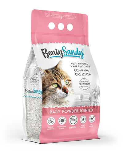 Άμμος Γάτας Bentysandy 20lt baby powder