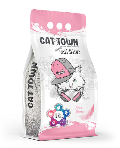 Άμμος Γάτας Cat Town 10lt baby powder