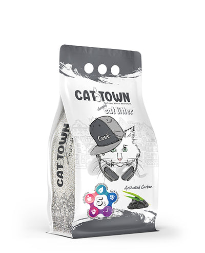 Άμμος Γάτας Cat Town 5lt active carbon