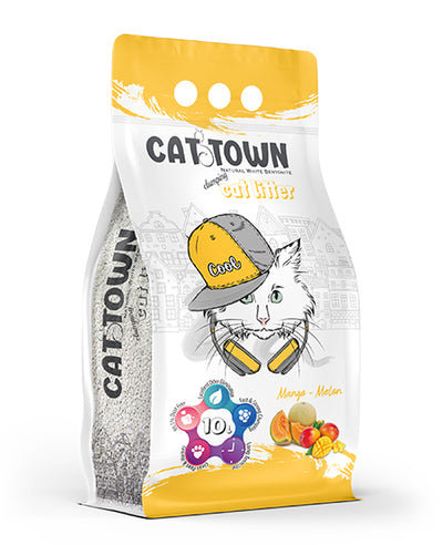 Άμμος Γάτας Cat Town 10lt melon