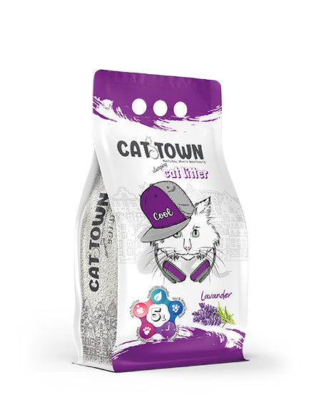 Άμμος Γάτας Cat Town 5lt lavender
