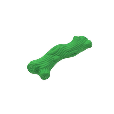 Rubber log green 14cm