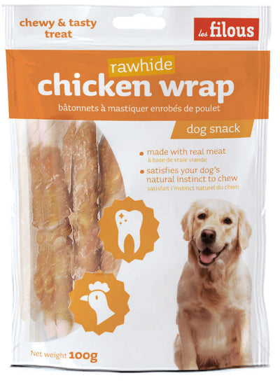 Les Filous Chicken wrap rawhide 100gr