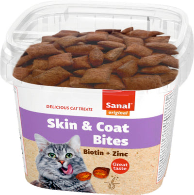 Sanal cat Skin & Coat bites cup 75gr