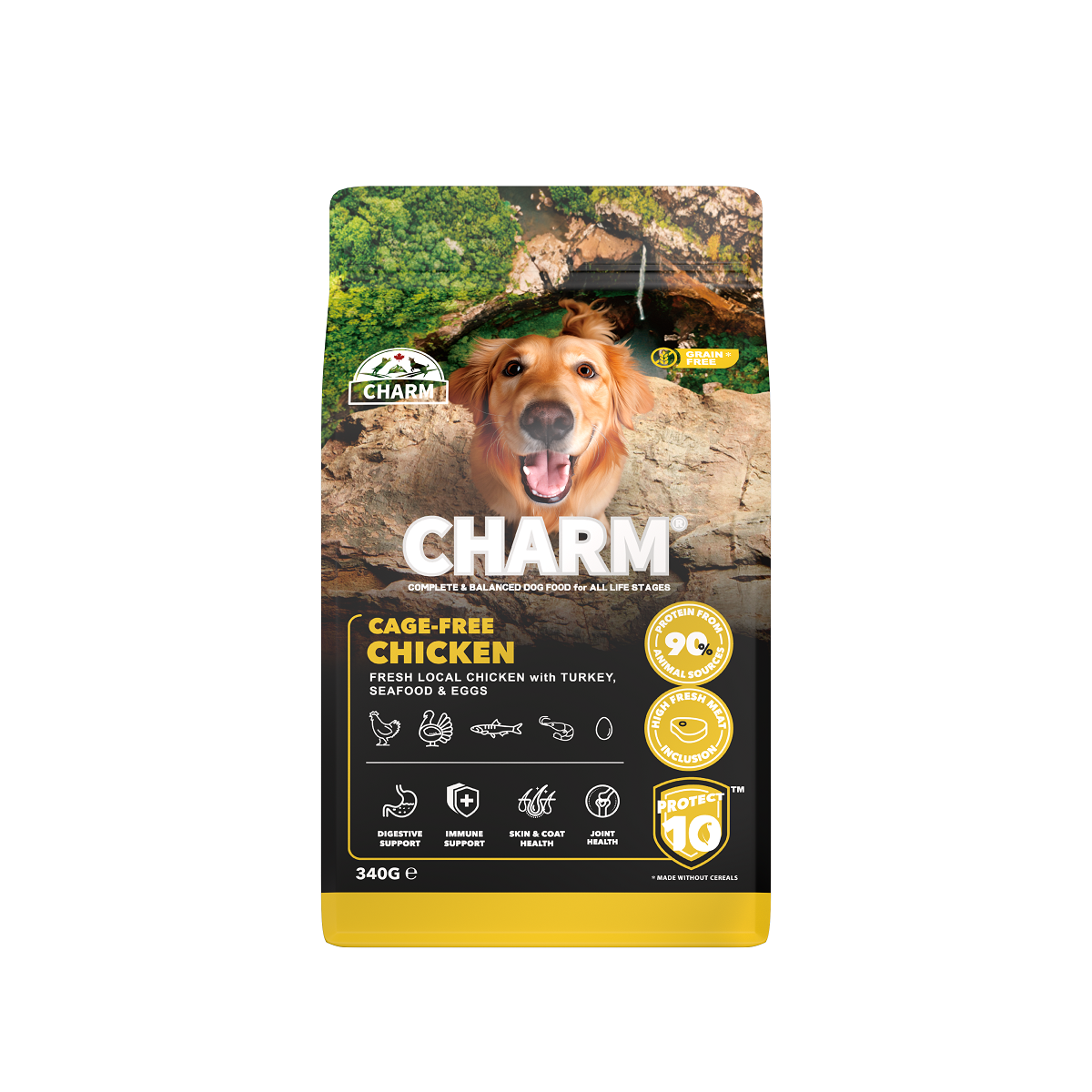 Charm Fresh Chicken for Dogs 340gr