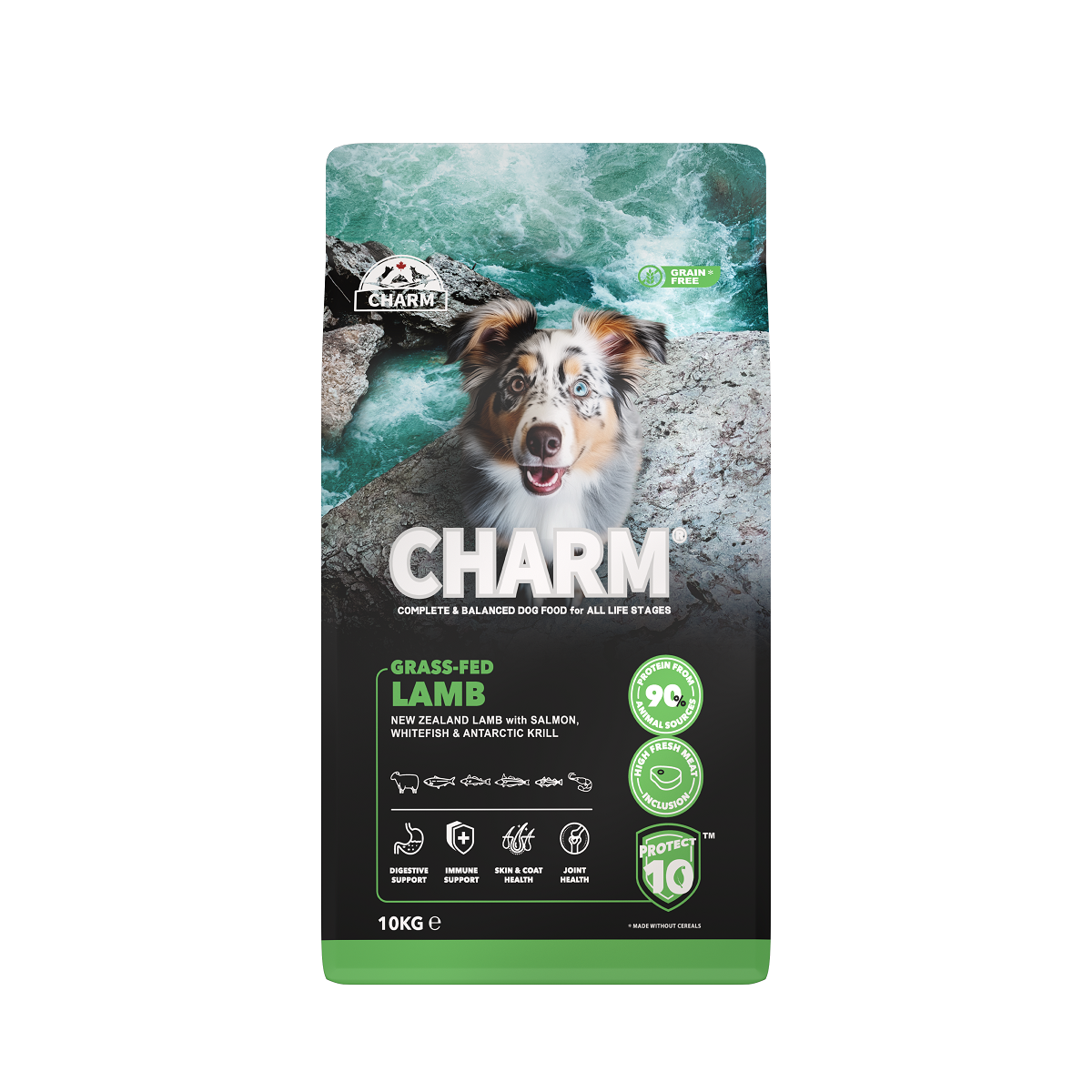 Charm Fresh Lamb for Dogs 10Kg