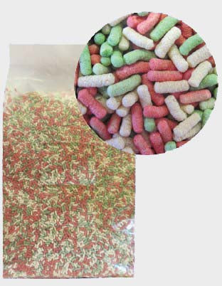Ψαροτροφή Pellets Mix 15ltr.-1200gr
