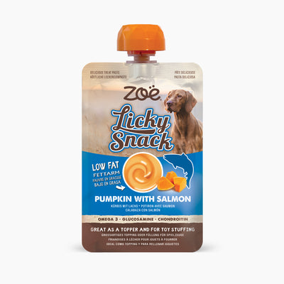Zoe Licky Snack, Pumpkin w. Salmon, 85g