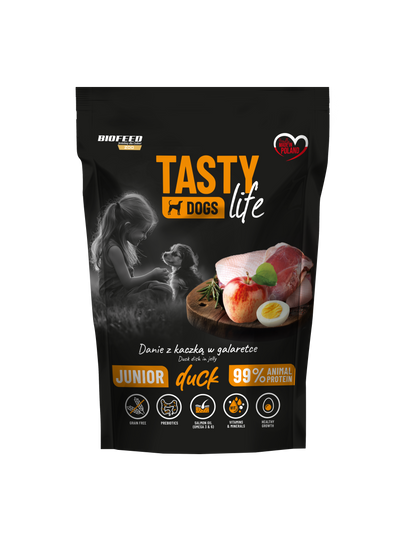 TASTY DOG'S LIFE JUNIOR MINI DUCK 150gr