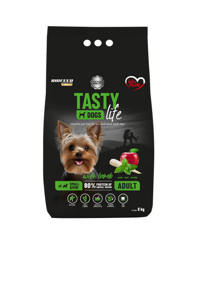 TASTY DOG'S LIFE ADULT MINI WITH LAMB 8kg