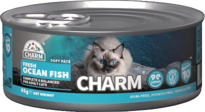 CHARM Cat wet food Ocean Fish Pate 85gr