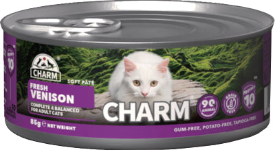 CHARM Cat wet food Venison Pate 85gr