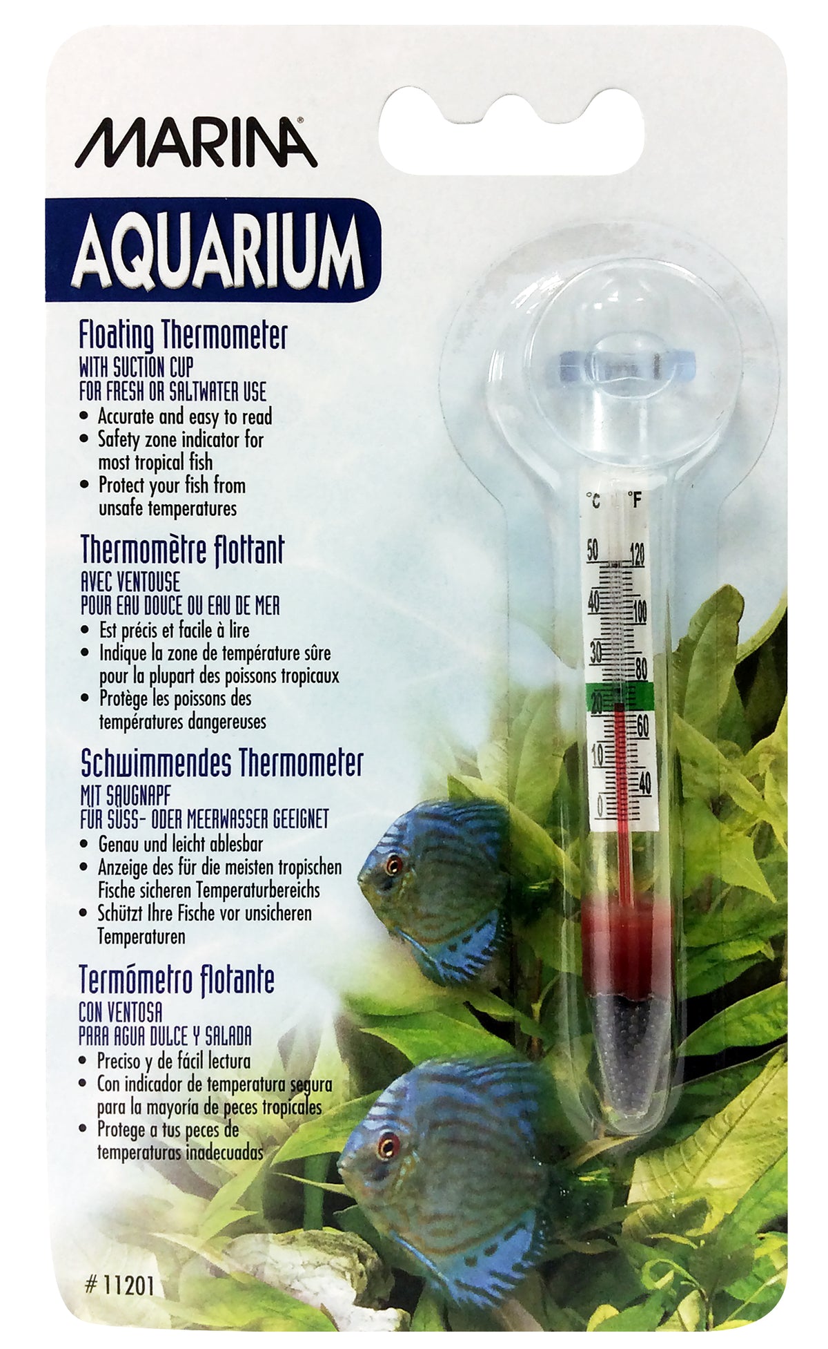 Marina Floating Thermometer C & F-V