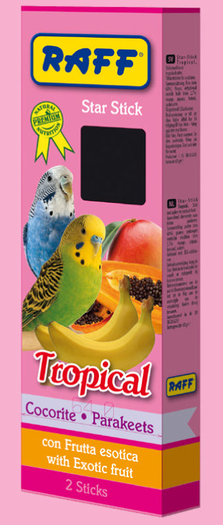 Στίκ Star για Παπαγαλάκια Tropical Raff