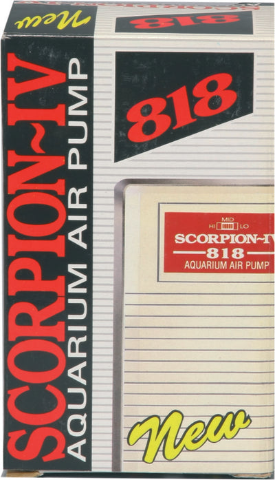 Αντλία Scorpion διπλή power 818
